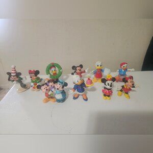 Vintage Disney Applause Mickey Mouse Figures Set Of 10